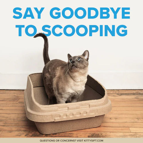 Kitty Sift Eco-Friendly Sifting Litter Box Kit