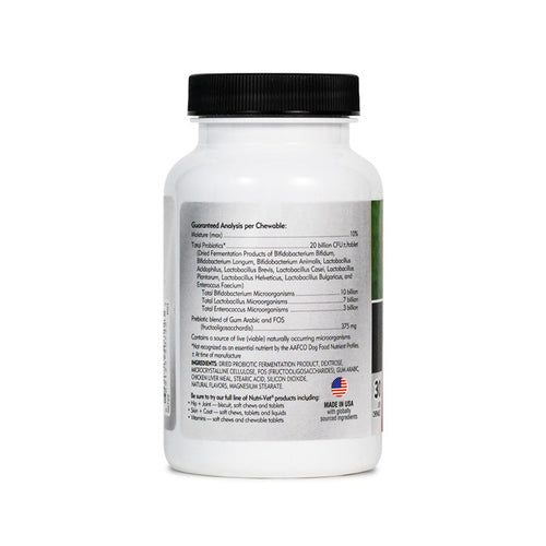 Nutri-Vet Super Probiotics Chewable Tablets