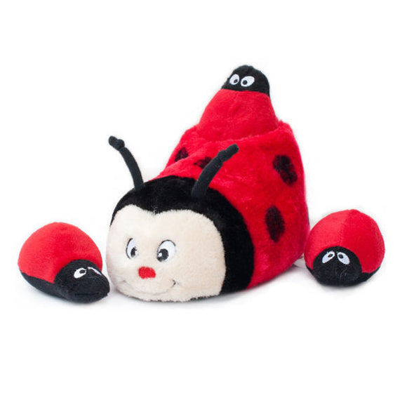 ZippyPaws Slipper Nest - Ladybug