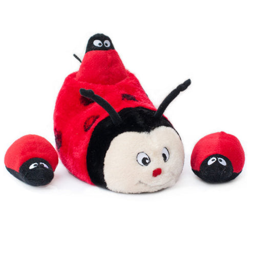 ZippyPaws Slipper Nest - Ladybug