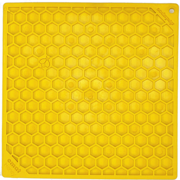 SodaPup Honeycomb Design Emat Enrichment Lick Mat