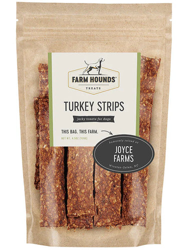 Farm Hounds Turkey Strips Dog Treats (4.5 oz)