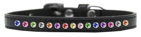 Mirage Pet Products One Row Confetti Puppy Collar