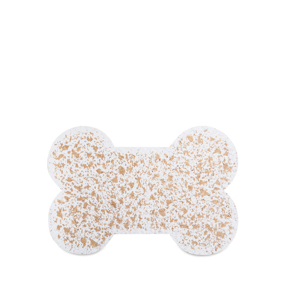 Ore Originals Mini Bone Natural Recycled Rubber Pet Placemat