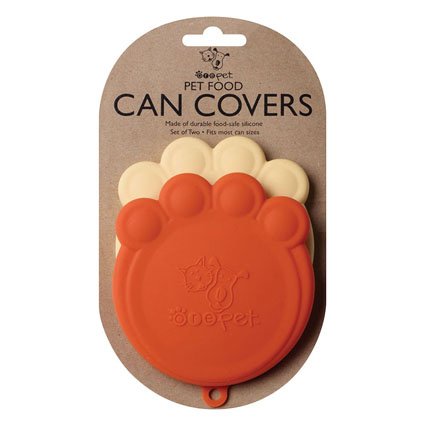 Ore' Originals Paw Can Cover Set Orange & Cream
