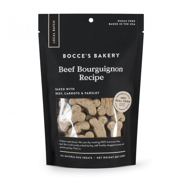 Bocce's Bakery Beef Bourguignon All Natural Dog Biscuits