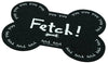 Ore' Originals Mini Fetch Black Recycled Rubber Pet Placemat