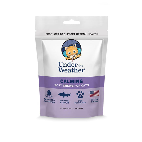 Under The Weather Calming Soft Chews For Cats