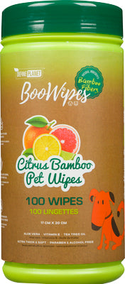 Define Planet Bamboo Fiber All Purpose BooWipes, 100 wipes, Citrus