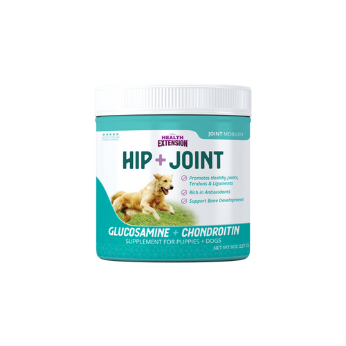 Health Extension Hip + Joint Mobility Supplement for Dogs (8 oz)