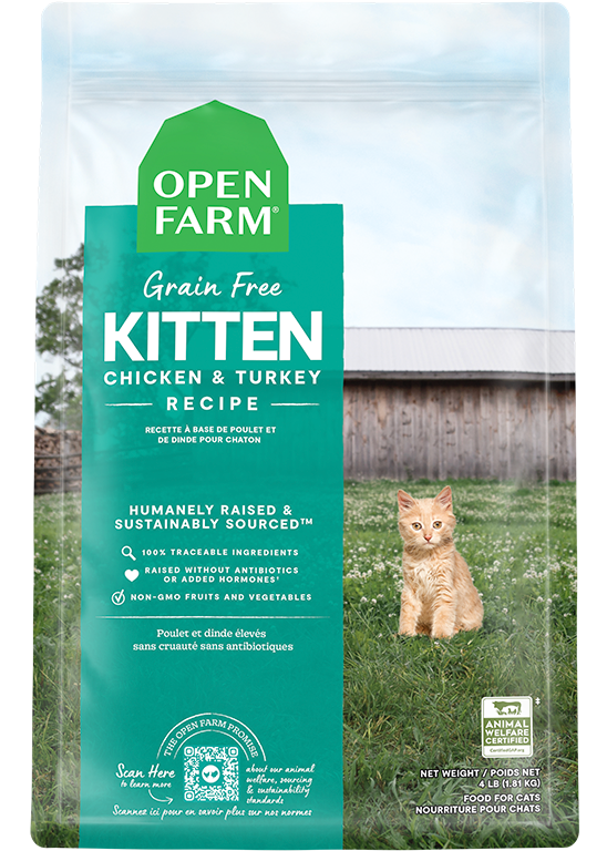 Open Farm Kitten Grain-Free Chicken & Turkey Recipe Dry Cat Food