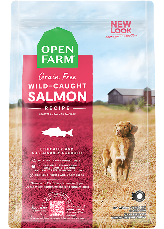 Open Farm Wild-Caught Salmon Grain-Free Dry Dog Food (2-lbs)
