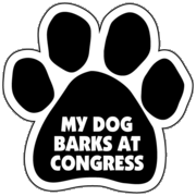 Imagine This My Dog Barks At Congress