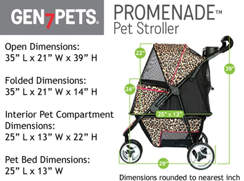 Gen7Pets Promenade Pet Stroller